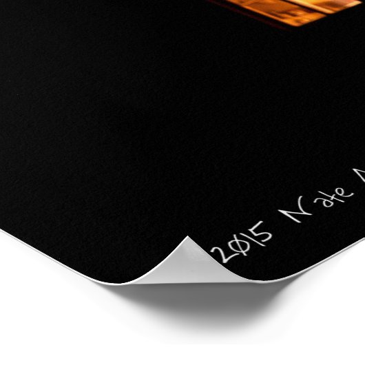 キャビンでの朝 ポスター (角)