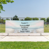 キャビンでの独身最後の海パーティー バナー 横断幕 (インサイチュ)