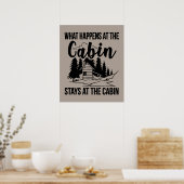 キャビンで何が起こるかキャビンにとどまる ポスター (キッチン)
