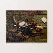 キャビンのドアスチル絵画ライフ ジグソーパズル (横)