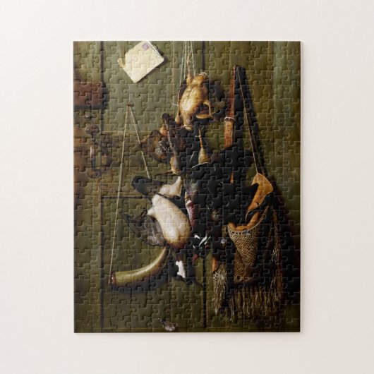 キャビンのドアスチル絵画ライフ ジグソーパズル (縦)