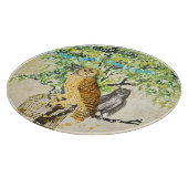 キャビンの装飾かわいいフクロシート音楽ノート カッティングボード (角)