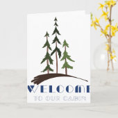 キャビンへようこそ カード (黄色い花)