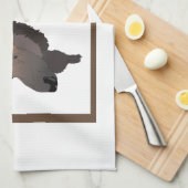 キャビンへようこそ キッチンタオル (四つ折り)