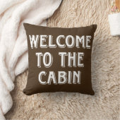 キャビンへようこそ クッション (ブランケット)