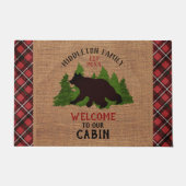 キャビンへようこそ ドアマット (正面)