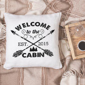 キャビンへようこそ |矢素朴印 クッション