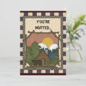 キャビンインザウッズアニーパーパス招待状 招待状 (スタンド正面)