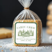 キャビンクルーグリーンキャンプバチェロレッテ スクエアシール