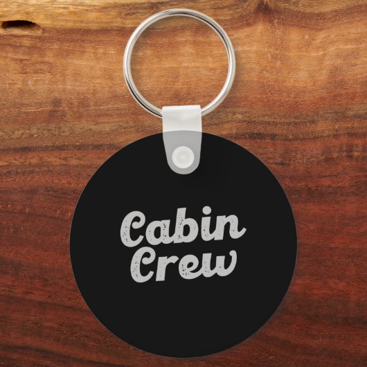 キャビンクルーフレンズファミリーマウンテンバケーションキャビン キーホルダー (正面)