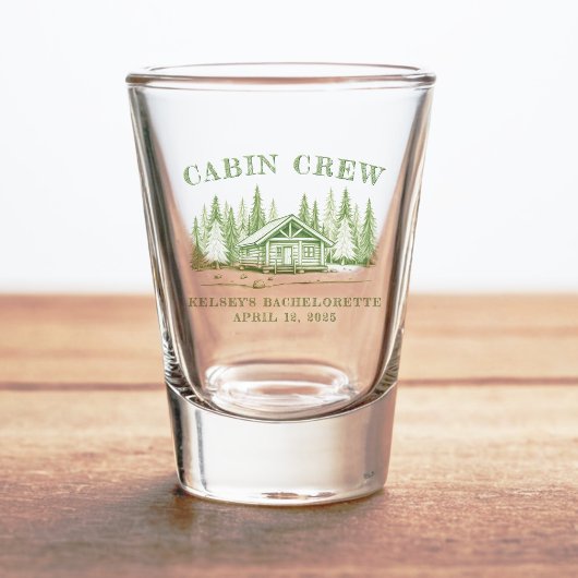 キャビンクルー グリーンキャンプ ブライズゲートパーティー ショットグラス