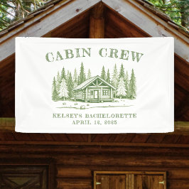 キャビンクルー グリーンキャンプ ブライズテイルパーティー 横断幕