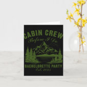 キャビンクルーBefore I doバチェロレッテキャンプバック カード (黄色い花)
