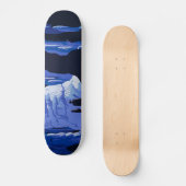 キャビングトラベルカバーンヴィンテージ旅行ポスター スケートボード (正面)