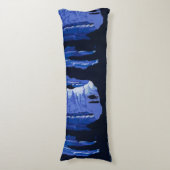 キャビングトラベルカバーンヴィンテージ旅行ポスター ボディピロー (正面縦)