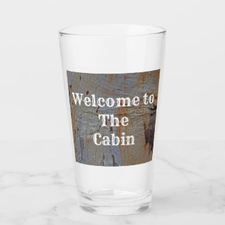 キャビンゲストウェルカムツリートランクフォトワイルドネス タンブラーグラス