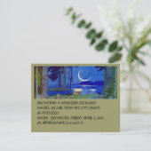 キャビンコテージゲットウェイ招待状エカスタマイズズト! 招待状 (スタンド正面)