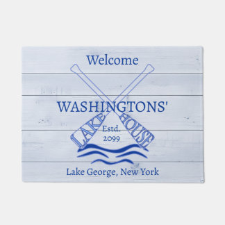 キャビンコテージレイクハウスドアマットドアマットラグ ドアマット