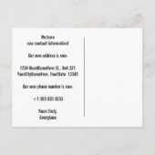 キャビンシックニューアパートメントポストカード 案内ポストカード (裏面)