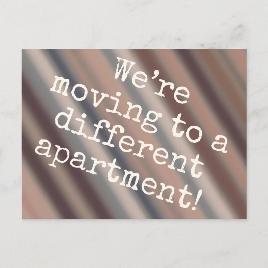 キャビンシックニューアパートメントポストカード 案内ポストカード (正面)