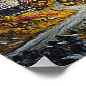 キャビンバイザレイクマウンテンズスモール ポスター (角)