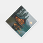 キャビンバイレイク誕生日 スタンダードランチョンナプキン (角)