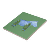 キャビンビュー馬タイル タイル (側面)