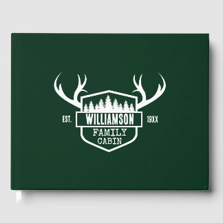 キャビンファミリーネームグリーン ゲストブック