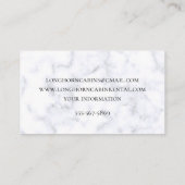 キャビンマウンテンホームバケーションレンタルカウハイランド 名刺 (裏面)