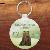 キャビンマウンテンホームレンタルプロパティバケーション キーホルダー (正面)