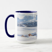 キャビンリトリートスノースケープ |ドロミテス マグカップ (左)