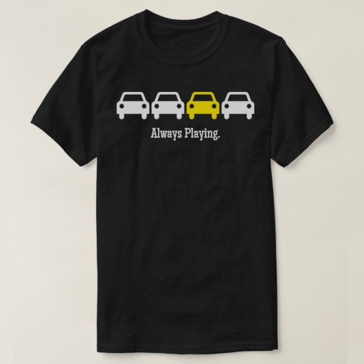 キャビン圧力は常遊に黄色い車 Tシャツ (デザイン正面)