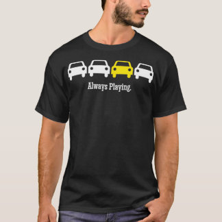 キャビン圧力は常遊に黄色い車 Tシャツ