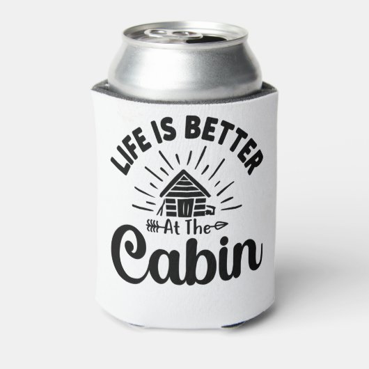 キャビン引用文は人生の方が良おもしろいい 缶クーラー (缶裏面)