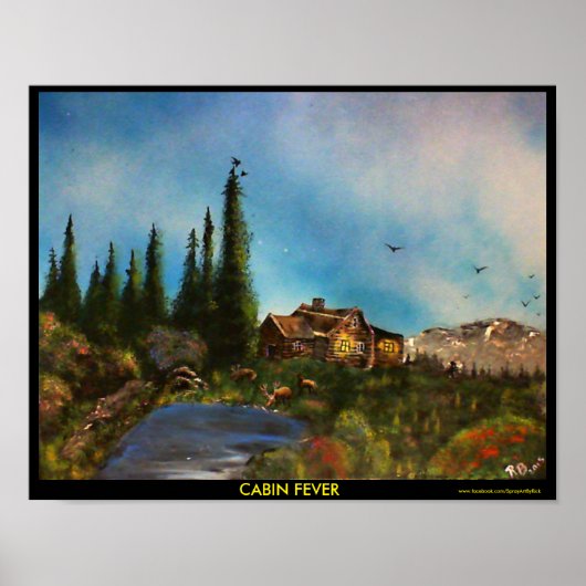 キャビン熱 ポスター (正面)