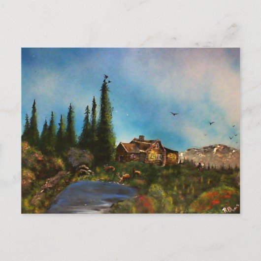 キャビン熱 ポストカード (正面)