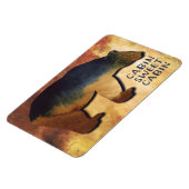 キャビン甘いキャビン・クルーズ船アラスカベア マグネット (左側)