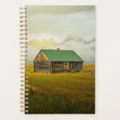 キャビン素朴アットサンライズ – グランドテトンナショナルパー プランナー手帳 (正面)