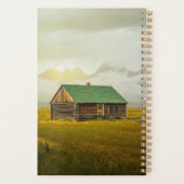 キャビン素朴アットサンライズ – グランドテトンナショナルパー プランナー手帳 (裏面)