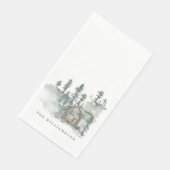 キャビン素朴ウォーター色の森グリーンファミリー名 (コーナー)