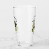 キャビン素朴エルクウッドパーソナライズされたマウンテンキャビン タンブラーグラス (左)