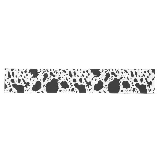 キャビン素朴コウィドプリントコージーファームハウス ロングテーブルランナー (横)