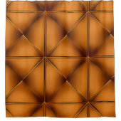 キャビン素朴シャワーカーテン シャワーカーテン (正面)