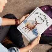 キャビン素朴ディアゲストブックマウンテンキャビン ノートブック