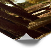 キャビン素朴プリント ポスター (角)