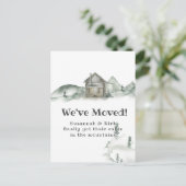 キャビン素朴マウンテン引っ越しました |お知らせ  案内ポストカード (スタンド正面)