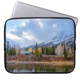 キャビン素朴リトリート ラップトップスリーブ