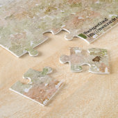 キャビン素朴リビングカントリーシーナリーウォーターカラー ジグソーパズル (側面)