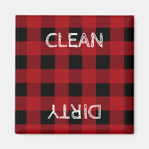 キャビン素朴レッド&ブラック食洗機