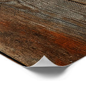 キャビン素朴、クマのバーンウッドの看板を目を覚ますな ポスター (角)